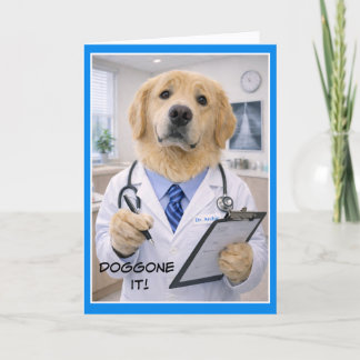 Cartão Doggone It Get Well Card FB-2