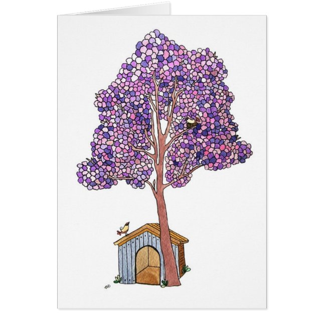 Cartão Doghouse, Vazio (Frente)