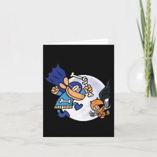 Cartão Dogman E Cat Essenciais Para Crianças