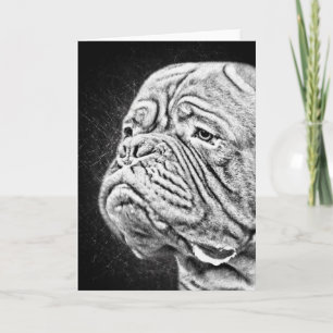 Cartão Dogue De Bordeaux - French Mastiff