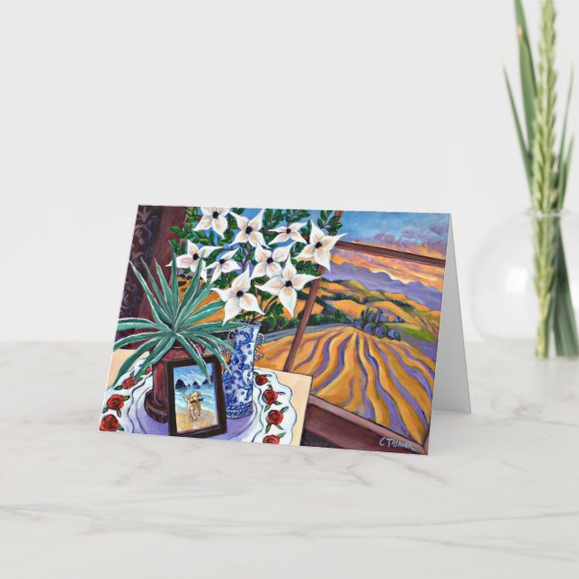 Cartão Dogwoods (Frente)