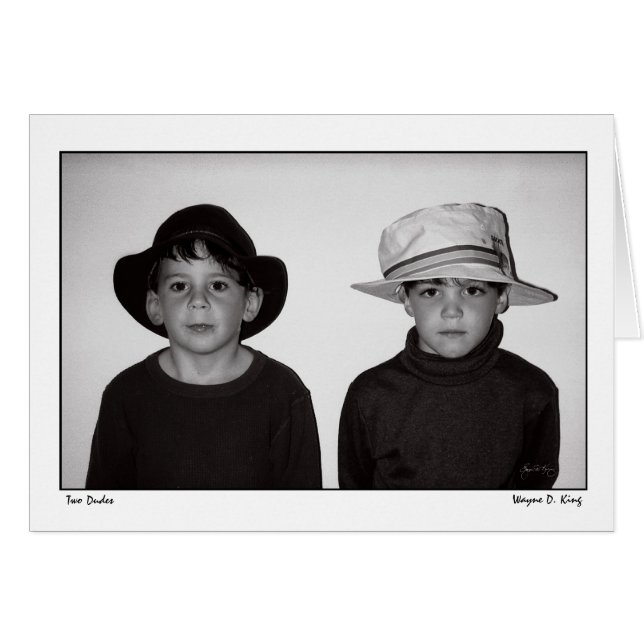 Cartão Dois Dudos (Frente Horizontal)