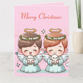 Cartão Dois Guardiões Celestiais