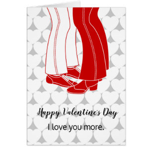 Cartão Dois homens beijando no Dia de os namorados