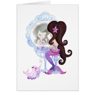 Cartão Dolled acima