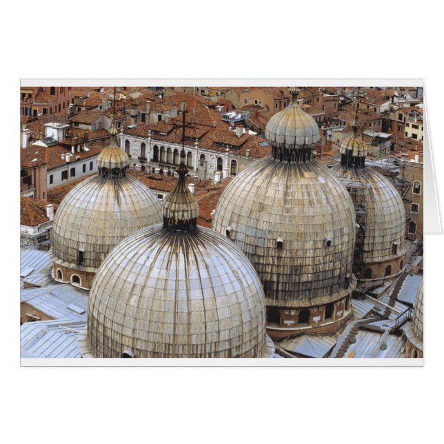 Cartão Domes of San Marco (Frente Horizontal)