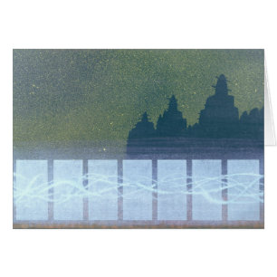 Cartão Domingo à noite Djenne Mali