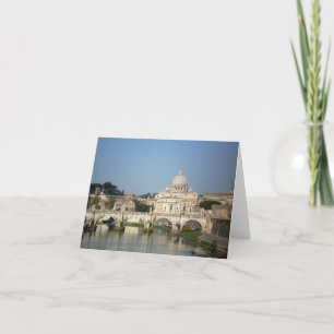 Cartão Domingo de manhã em Roma