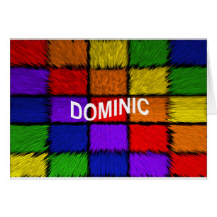CARTÃO DOMINIC