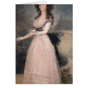 Cartão Dona Tadea AR de Francisco Jose de Goya y