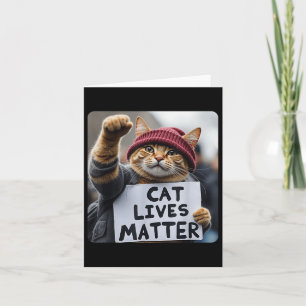 Cartão Donald Trump 2024 Cats, Cat Lives Trump