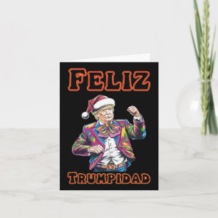Cartão Donald Trump Christmas Feliz Trumpidad 1