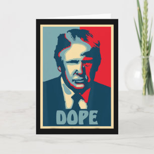 Cartão Donald Trump Droga Eleição Diversão Presidente EUA