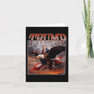 Cartão Donald Trump Eagle Presidente dos Estados Unidos 2