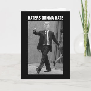 Cartão Donald Trump Hater Vai Odiar