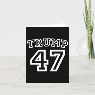 Cartão Donald Trump Vance 2024 Eleição 47º Presidente