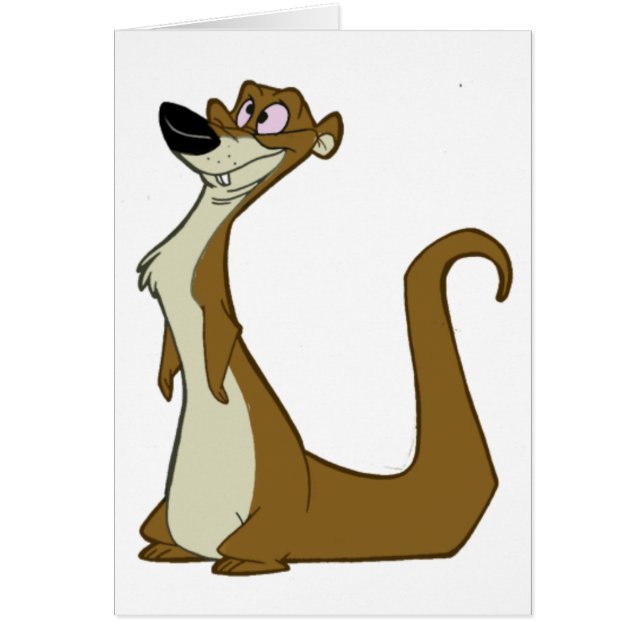 Cartão Doninhas muda (Frente)