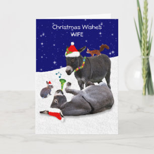 Cartão Donkey Daze (Esposa)