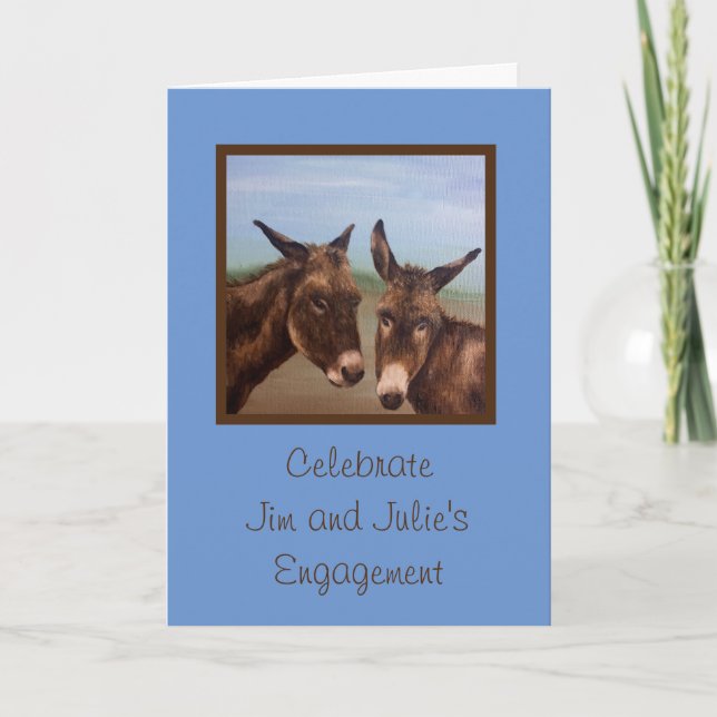 Cartão Donkey Double (Frente)