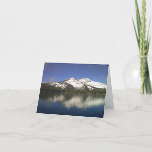Cartão Donner Lake Notecard (blank)
