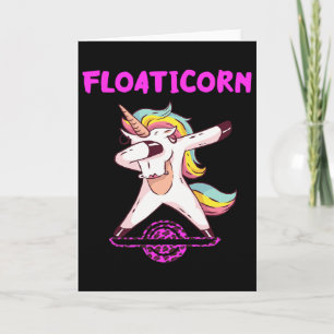 Cartão Dono de Onewheel Float Unicorn Skateboard Elétrico