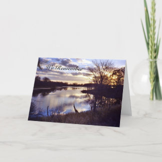 Cartão Donslough h, Nós Lembramos