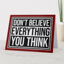 Don't Believe Everything You Think Mindful Wisdom 