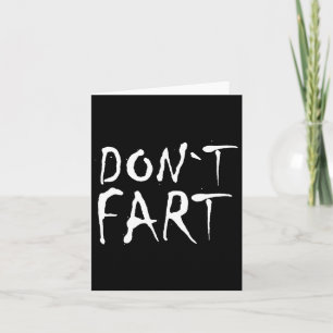 Cartão Dont Fart Bodybuilding Protein Malhação Weightlift