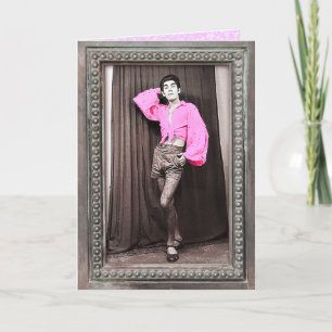 Cartão Don't Hate Me Just Because I'm Fabulous! [card]