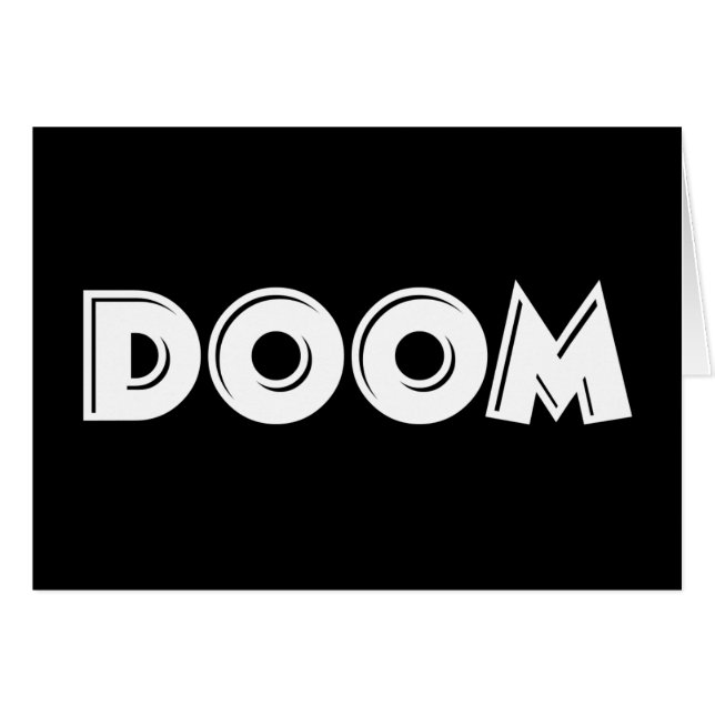 Cartão Doom (Frente Horizontal)