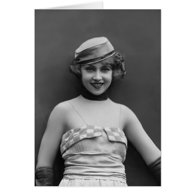 Cartão Doris Eaton, Ziegfeld Follies De 1918,1919,1920 (Frente)
