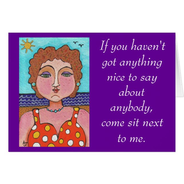 Cartão DORIS - Se você não obteve qualquer coisa (Frente Horizontal)