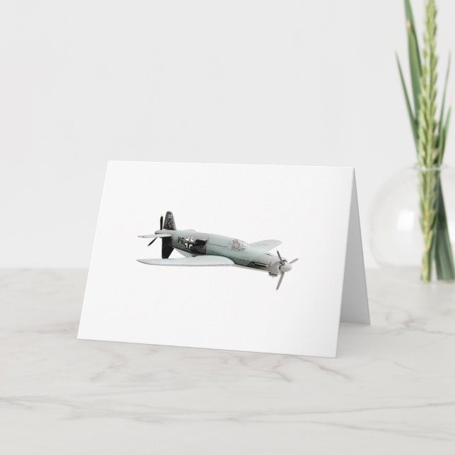 Cartão Dornier 335 Avião Grande Saudação (Frente)