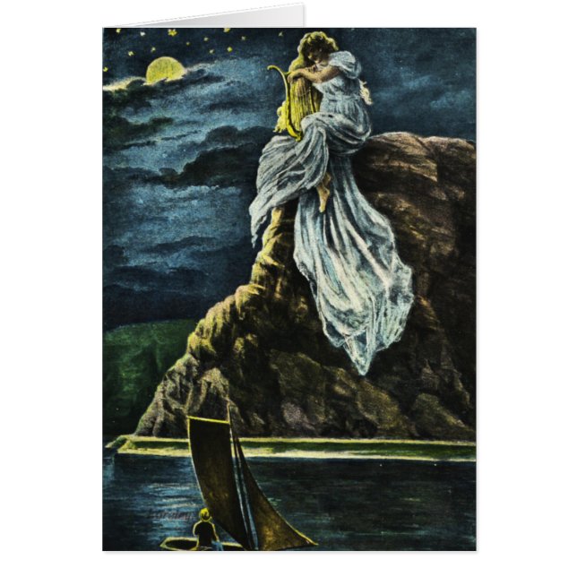 Cartão dos amantes do vintage (Frente)