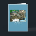 Cartão dos amigos das vitelas dos alces dos botões<br><div class="desc">Um cartão do aniversário para um melhor amigo (os melhores botões) que caracteriza um par de alces paire bebendo de uma vasilha de barro. Cortesia da foto de Magnus Rosendahl. Você pode adicionar sua própria foto ao interior, ou adicione to/change o cumprimento interno gratuitamente; apenas clique sobre "personalizam" então "adicionam...</div>