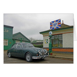 CARTÃO dos anos 50 de SAAB