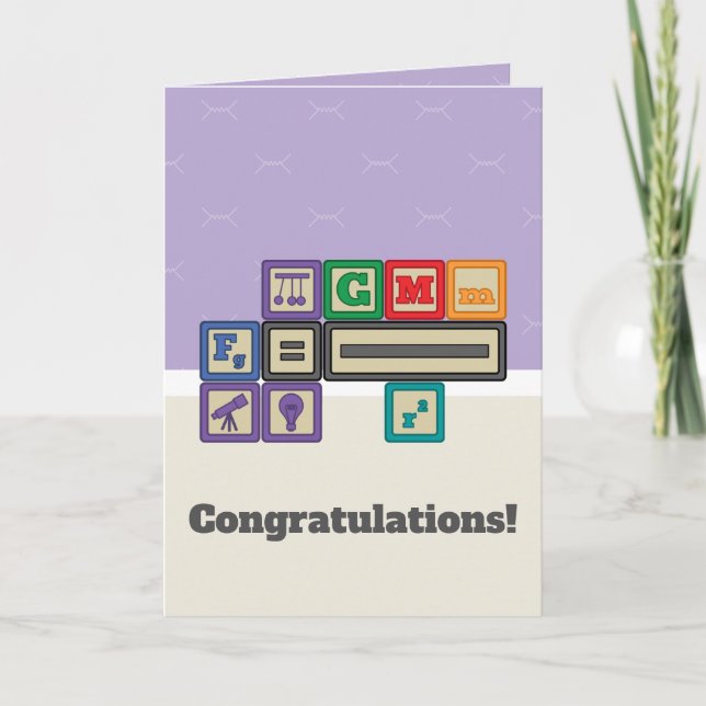 Cartão dos blocos do físico futuro (Frente)