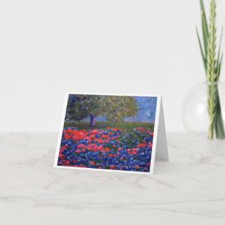 Cartão dos Bluebonnets de Texas