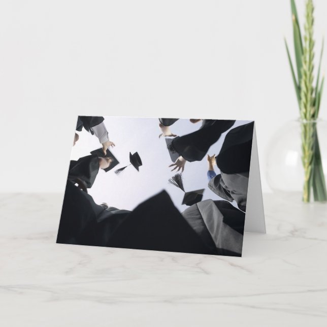 Cartão dos bonés de formatura (Frente)