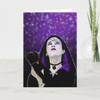 cartão dos céus do samhain