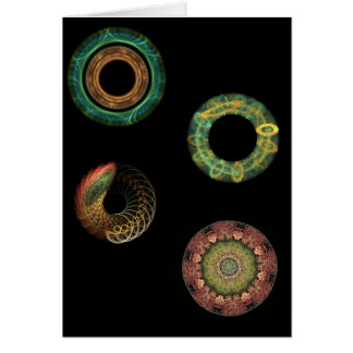 Cartão dos círculos