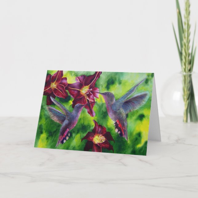 Cartão dos coletores do néctar (Frente)