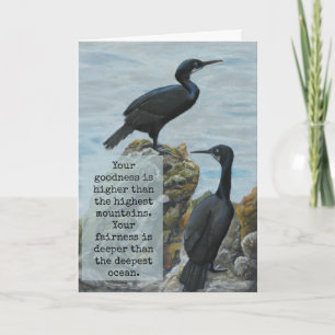 Cartão dos Cormorants