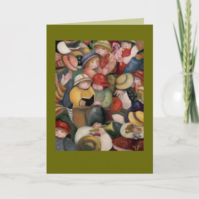 Cartão dos dias escolares (Frente)