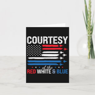 Cartão Dos EUA Vermelho Branco E Azul 4 De Julho Mulheres