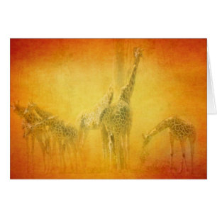 CARTÃO DOS HUMORES GREETIN DE SERENGETI