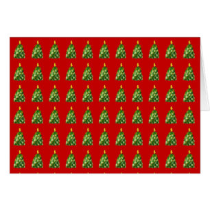 Cartão dos mitenes do Natal