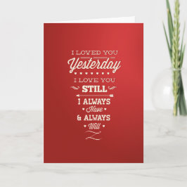 Cartão dos namorados