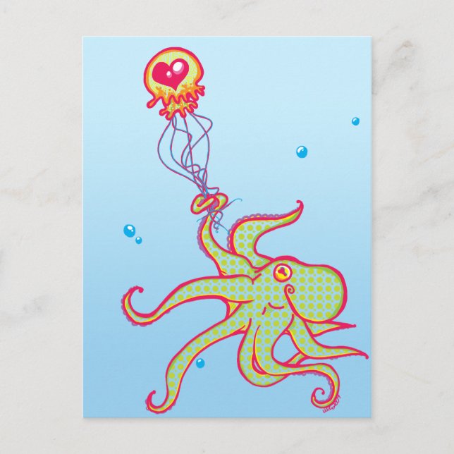 Cartão dos namorados da geléia (Frente)