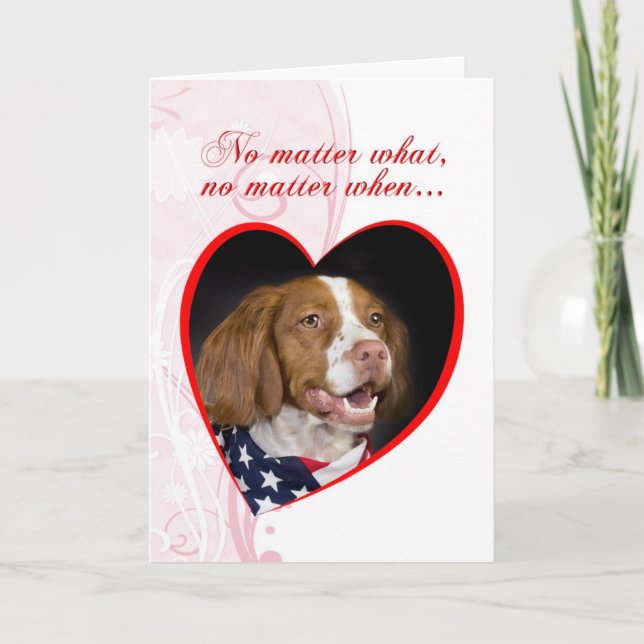 Cartão dos namorados de Brittany (Frente)